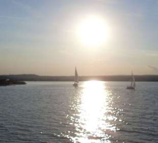 Tolle Abndstimung auf dem Schiff