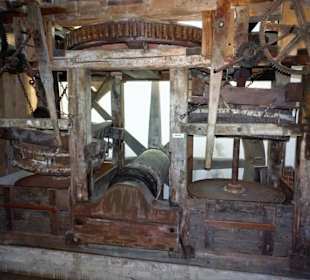 Das Mahlwerk einer Märbelmühle