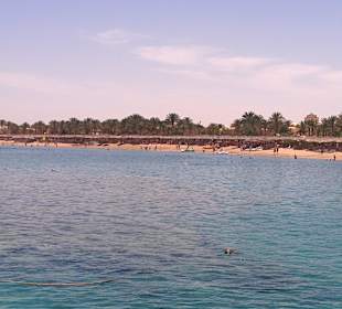 Die Bucht vom Steg aus