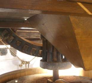 Zahnräder in der Windmühle