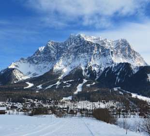 Blick zur Zugspitze
