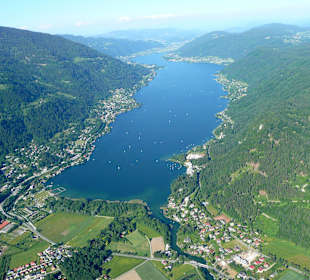 Der Ossiacher See in seiner ganzen Pracht