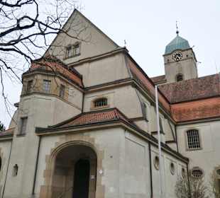 Ev. Kirche in der Nähe vom Kloster Lichtenthal