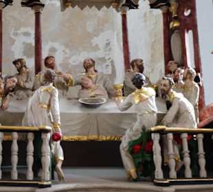 Details des Altars von Ludwig Münstermann