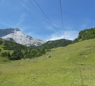 Bei der Wanderung Osterfelderkopf-Hochalm-Kreuzeck