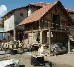 typisches Fachwerkhaus der Region Elmali