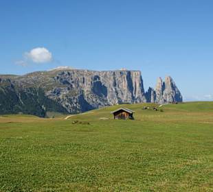 Schlernmassiv mit Santnerspitze