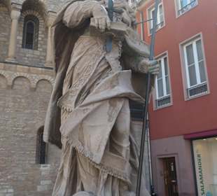 Bonifatius in Mainz am Markt vor dem Dom