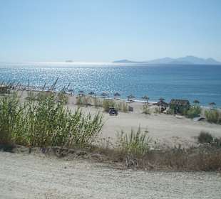 Blick auf den Strand