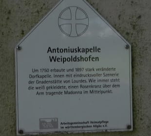Antoniuskapelle Weipoldshofen