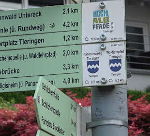 Waldlehrpfad in Tieringen