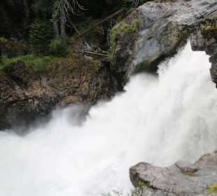 ...in jedem Fall tosende Gischt!