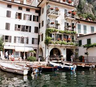 Der alte Hafen von Limone