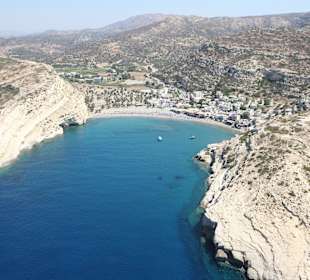 Bucht von Matala / Matala Bay