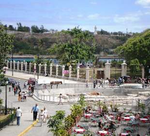 Blick aus einem Fenster in der Altstadt