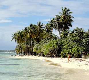 Spaziergang an der Plage de Bois Jolan