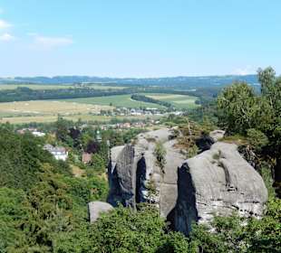 Ausblick vom Schloss