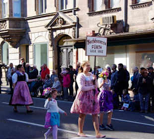 Bierführerverein 1892 Fürth Fußgruppe 2Pferdegesp.