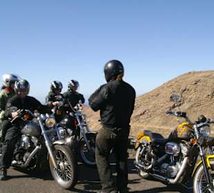 Harley Davidson Motorradvermietung Fuerteventura