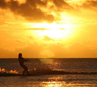 Sonnenuntergang an der Nordküste