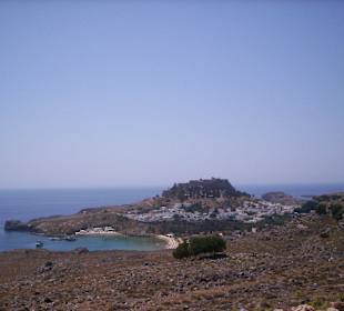Lindos die weiße stadt