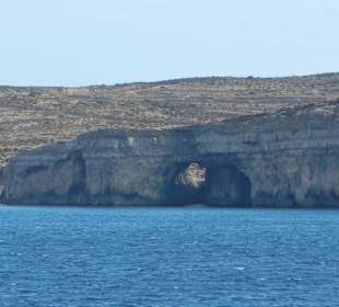 Blick auf Comino