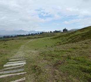 In der Anlage unterwegs