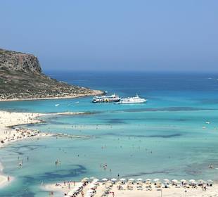 Plaża na Balos ok 216 km od hotelu