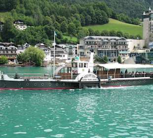 Schaufelraddampfer am Wolfgangsee