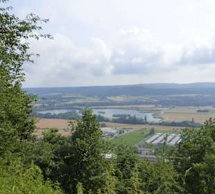 Blick vom Kapellenberg über das Maintal hinweg