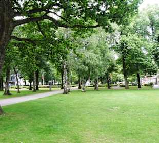 Rundgang durch den Stadtpark von Traunstein