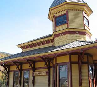 Aufenthalt an der Crawford Station