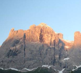 Gipfel der Sella im Morgenlicht
