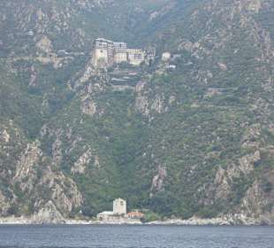 Fahrt zum Berg Athos