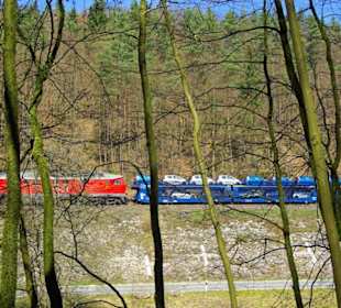 Rastwaggon im Frühling 2010