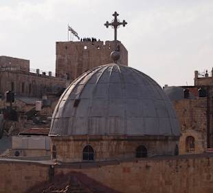 Blick auf die Gabeskirche Jerusalem