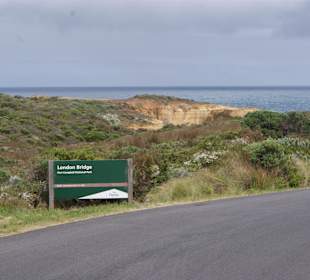 Wegweiser an der Great Ocean Road