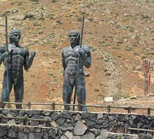 In den Bergen Ureinwohrer von Fuerteventura