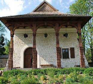 Replika małego ratusza z Kazimierza Dolnego