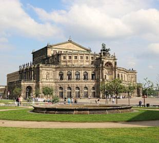 Die Semperoper August 2013