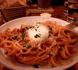 Linguine mit Burrata