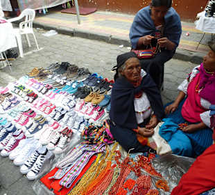 Samstag ist die ganze Stadt ein großer Markt