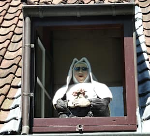 Nonnenfigur am Minnewater