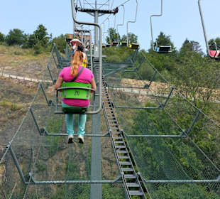 Sessellift zum Afrika-Gehege