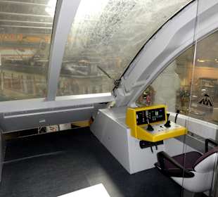 Steuerstand des Transrapid