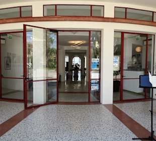 Eingang zum Restaurant Spiaggia degli Olivi