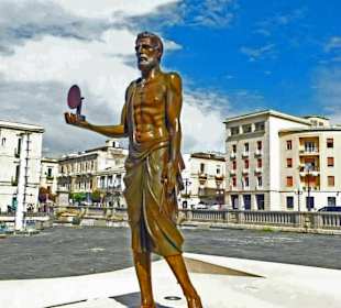 Archimedes mit Hohlspiegel