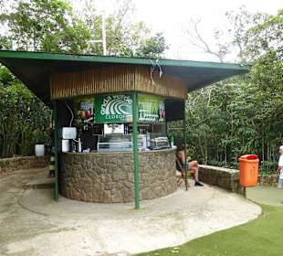 Kleiner Kiosk für die Wartezeit