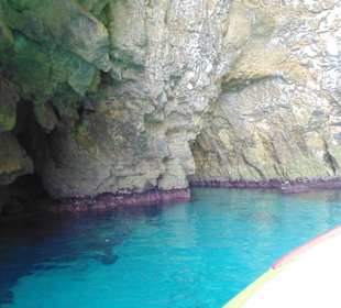 Jasknie Morskie Blue Grotto