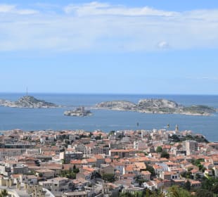 Ausblick von der Notre Dame de la Garde